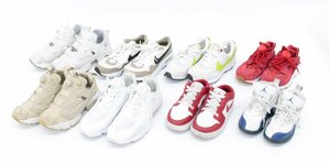 【中古品】サイズ色々 8足まとめ ハイカット ローカットスニーカー NIKE ナイキ Reebok リーボック インスタポンプフューリー 他 ：