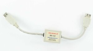 【中古・ジャンク品】USB SOUND UP BE-727 BA labo BRIDGE AUDIO USBアダプター【未検品】4/10：