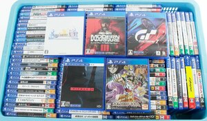 【中古・ジャンク品】1円～ PS4 ソフト 100本 まとめ GT7 COD３ FFX/X2 聖闘士星矢 ヒットマン３ ブラッドボーン 隻狼 他【要年齢確認】