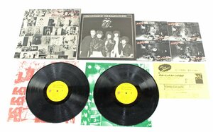 ●【中古・ジャンク品】Rolling Stones Exile on Main Street メイン・ストリートのならず者 2枚組 LP【再生未確認】 °°