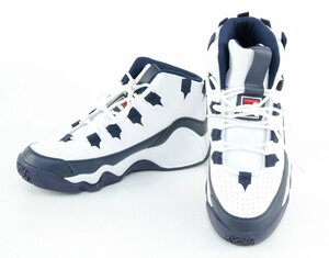 /〇【中古品】FILA フィラ Grant Hill 1 グラント ヒル 1BM00636-125 ハイカットスニーカー 27cm：