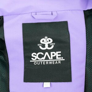 【中古品】SCAPE OUTERWEAR スノーウェア ジャケット エスケープ【Mサイズ】.,の画像5