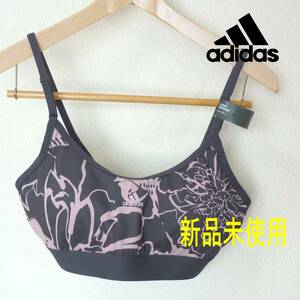 新品送料無料OTD(バスト92～96)(C～Dカップ) アディダス adidas ブラックピンク ライトサポートブラ スポーツブラ スポブラ