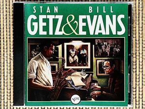 STAN GETZ & BILL EVANS／STAN GETZ & BILL EVANS／PolyGram (VERVE) 833 802-2／米盤CD／スタン・ゲッツ & ビル・エヴァンス／中古盤