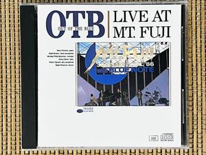 ＯＴＢ(OUT OF THE BLUE)／LIVE AT MT. FUJI／BLUE NOTE CDP 7 46784 2／米盤CD／ハリー・ピケンズ、ケニー・ギャレット 他／中古盤