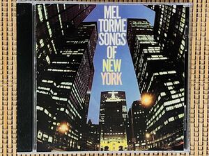 MEL TORME／SONGS OF NEW YORK／ATLANTIC 7 80078-2／米盤CD／メル・トーメ／中古盤