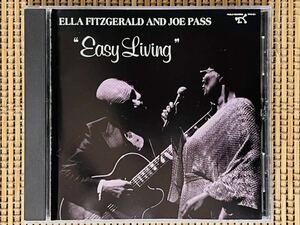 ELLA FITZGERALD & JOE PASS／EASY LIVING／PABLO PACD-2310-921-2／米盤CD／エラ・フィッツジェラルド & ジョー・パス／中古盤