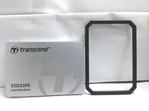 ★正常品★Transcend 2.5インチSSD 240GB TS240GSSD220S SATA スペーサー付き 保証