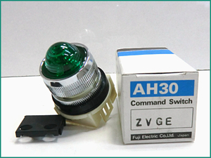 ■富士電機 コマンドスイッチ ランプ■表示灯 緑 AH30 ZVGE■1個～【管理：電材3】