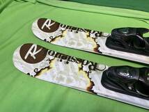 yw240203-009B2 ロシニョール S99 中古品 ショートスキー ファンスキー スキーブレード スキーボード 99cm ROSSIGNOL ケース付き_画像2