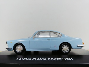 ■ EG(EDISON GIOCATTOLI) 1/43 LANCIA FLAVIA COUPE 1961 水色 ランチア・フラビア・クーペ モデルミニカー