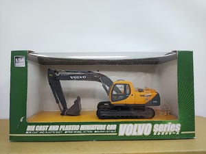 ■カララマ 1/50 VOLVO Series EC210 エクスキャベイター ユンボ モデルショベルミニカー