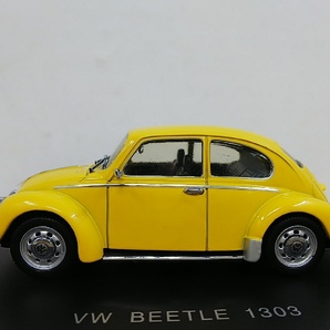 ■ Jouef evolition SERIE LEGENDE 1/43 VW BEETLE 1303 イエローフォルクスワーゲンビートル モデルミニカーの画像1