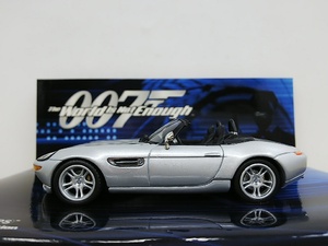 ■ PMA MINICHAMPSミニチャンプス Bond collection 1/43 BMW Z8 シルバー 007ジェームズボンドゴールデンアイモデルミニカー