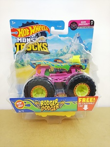 ■ HOTWHEELSホットウィール MONSTER TRUCKS - RODGER DODGER モンスタートラック ロジャードジャー ミニカー