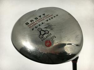 即決 中古 ONOFF フルチタン 375(高反発) 1W スムースキックMP-504D 10 R