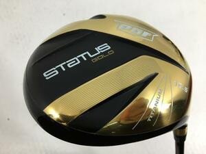 即決 お買い得品！中古 PGF STATUS GOLD ドライバー 1W オリジナルカーボン 10.5 R