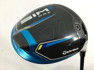 即決 中古美品 SIM2 MAX (シム2 マックス) ドライバー 2021 (日本仕様) 1W TENSEI BLUE TM50 10.5 S