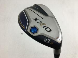 即決 中古美品 ゼクシオ12 トゥエルブ (XXIO 12) ユーティリティ 2022 (ネイビー) H3 MP1200 18 SR