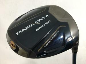 即決 中古超美品 PARADYM MAX FAST (パラダイム マックス ファスト) ドライバー 2023 (日本仕様) 1W SPEEDER NX 40 for Callaway 10.5 R