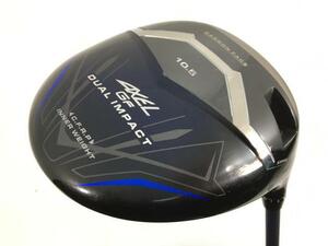 即決 中古 アクセル GF DUAL IMPACT ドライバー 2023 1W VANQUISH for AXEL 10.5 S