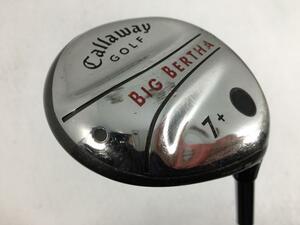 即決 中古 ビッグバーサ フェアウェイ 2004 (USA仕様) 7+W Big Bertha Uniflex Steel 19 1FLEX