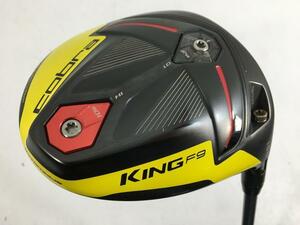 即決 中古 KING F9 スピードバック ドライバー 2019 (日本仕様) 1W コブラ SPEEDER エボリューション 10.5 S