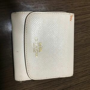 COACH コーチ　 三つ折り 財布《難あり》