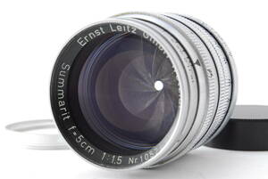 [AB品]Leica Summarit L 50mm F1.5★クモリなし★ズマリット★3051