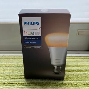 PHILIPS hue LED フィリップス LED電球 PHILIPS hue single bulb A60 1台ワイヤレスでコントロール可能　