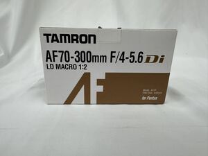 【箱付き美品】TAMRON AF 70-300 F4-5.6 Di LD MICRO 1:2 for PENTAX