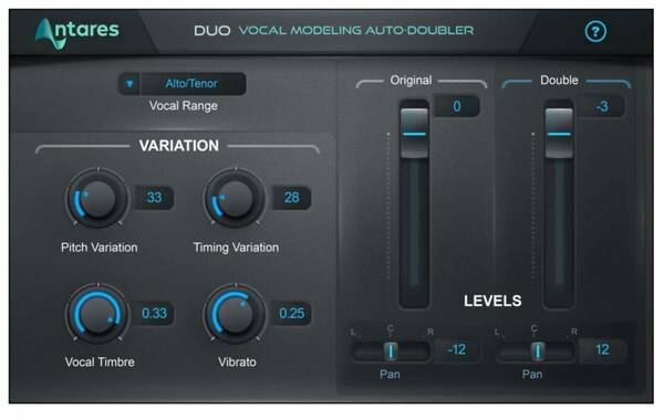 ボーカルダブリングプラグイン Antares Duo 正規品 DTM 歌ってみた tiktok