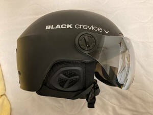 BLACK Crevice スノボ スキー ヘルメット