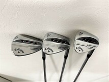 【3本セット】 Callaway JAWS FORGED wedge 48° 52° 56 °MODUS3 TOUR 105 S キャロウェイ ジョーズ フォージド ウェッジ モーダス 105_画像2