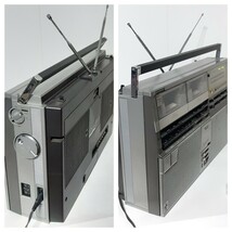 元箱付 70s レトロ SHARP GF-808 ダブルラジカセ ザ・サーチャー 一部動作品 カセット不良 ジャンク シャープ_画像3