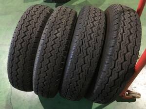 s086-4-2 ☆205/85R16 中古4本！ ダンロップ SPLT5 2019年製 残溝9ｍｍ♪ k120