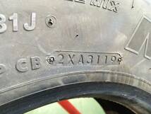 s106-4-2 ☆245/80R17.5 BS M800 中古1本♪ 2019年製 残溝10ｍｍ ブリヂストン スペア用に！ k60_画像6