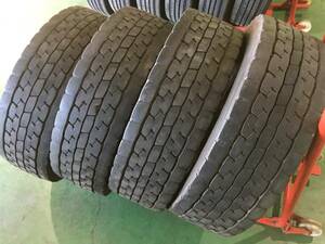 s163-4-2 ☆265/70R19.5 中古4本！ ダンロップ エナセーブSP688 2021年製 残溝8ｍｍ ♪ k180