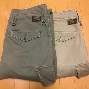 WTAPS JUNGLE ENGLAND 2本セット 訳ありジャンク品 カーゴパンツ ダブルタップス ワークパンツ