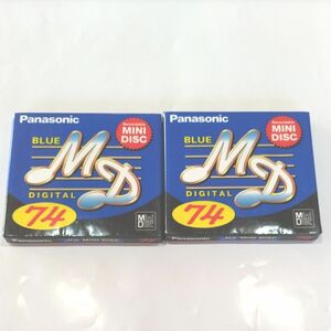 Panasonic ミニディスク 74分 AY-MD74CB　2枚セット