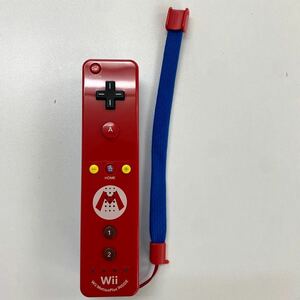 A0737 中古品 Nintendo Wiiリモコンプラス マリオ 動作確認済み 任天堂 