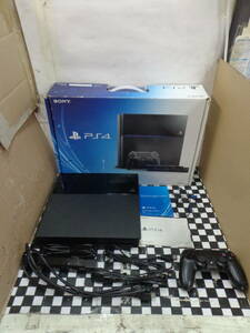 m9956 中古 SONY PS4本体 500GB CUH-1100A Jet Black 動作確認済み ソニー PlayStation プレステ ジェットブラック