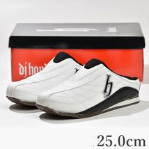 スニーカー 25.0cm メンズ サンダル サボサンダル 靴 ホワイト 新品_画像1