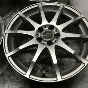 A-TECH SCHNEDER エーテックシュナイダー 17インチ アルミホイール 17×7J ET50 PCD 100 5H プリウス カローラ インプレッサ レガシィ 等の画像4