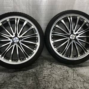 LOXARNY EX BADX ロクサーニ バドックス 19インチ アルミホイール 19×7.5.J ET55 PCD 114.3 5H タイヤ 225/35ZR19 ノア ヴォクシー等の画像7