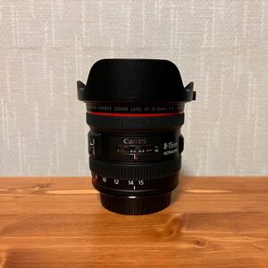 【美品】Canon EF8-15F4L フィッシュアイ USM