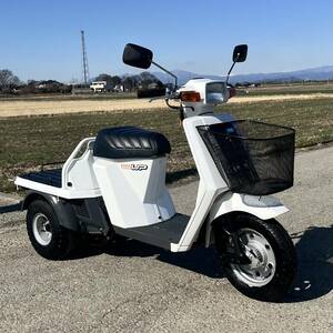 【HONDA GYRO UP TA01 】実働　美車　3852km ホンダ　スズキ　三輪　原付　50cc デリバリー　キャリー　ギア　キャノピー　ジャイロX 