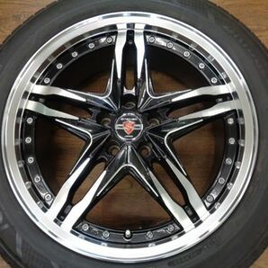 【決算セール】共豊 シュタイナー LSV 19X8J+35 114.3-5H ブリヂストン レグノGRVⅡ 225/55R19(225/55-19)ハリアー/RAV4/NX/CX-8/CX-5 等の画像2