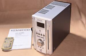 正常動作確認済み ケンウッド ミニコンポ KENWOOD ES-A5MD 2006年製 本体、リモコン、取説