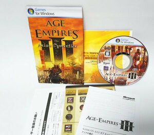 【同梱OK】 Age of Empires Ⅲ ■ エイジ オブ エンパイア 3 ■ アジアの覇王 ■ 拡張パック (追加データ) ■ Windows ■ ゲームソフト